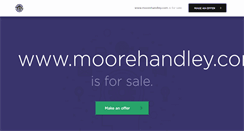 Desktop Screenshot of moorehandley.com