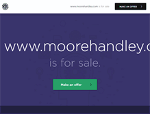 Tablet Screenshot of moorehandley.com